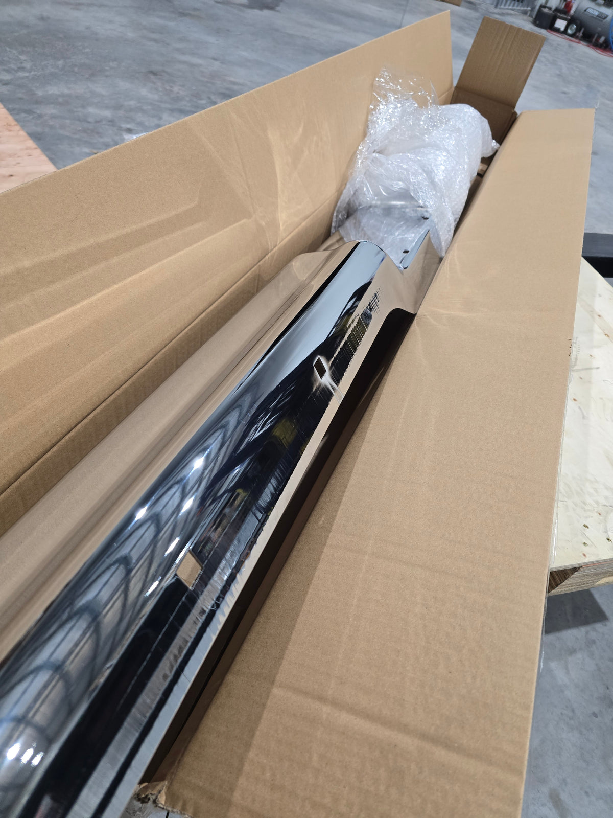 Rear Bumper - Chrome 1973-1979 F100/250/350