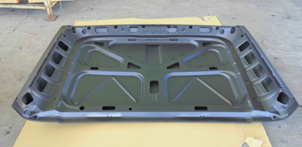 Ford Truck HOOD 67-72 (STEEL)(PTD-BLACK)