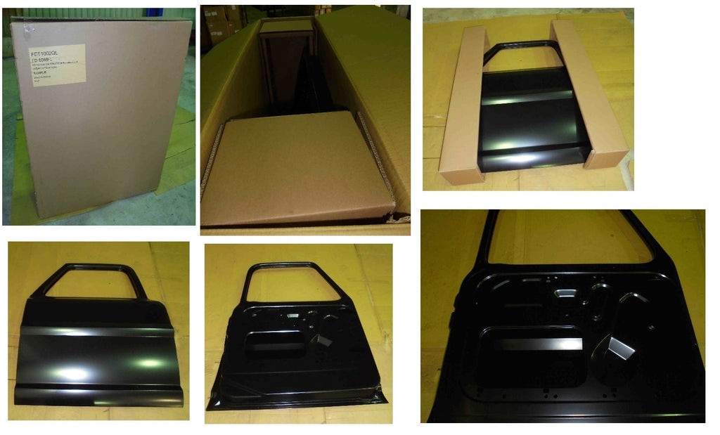 Ford Truck F/DOOR SHELL 68-72 LH (STEEL)(PTD-BLACK)(THICKNESS: 1.0MM)