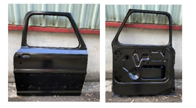 Ford Truck F/DOOR SHELL 68-72 RH (STEEL)(PTD-BLACK)(THICKNESS: 1.0MM)
