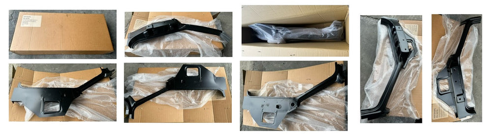 Ford Truck FRONT DOOR "A" PILLAR,ASSY 67-72 LH (STEEL)(PTD-BLACK)