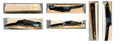 Ford Truck REAR DOOR "B" PILLAR,ASSY 67-72 LH (STEEL)(PTD-BLACK)