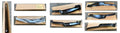 Ford Truck REAR DOOR "B" PILLAR,ASSY 67-72 RH (STEEL)(PTD-BLACK)