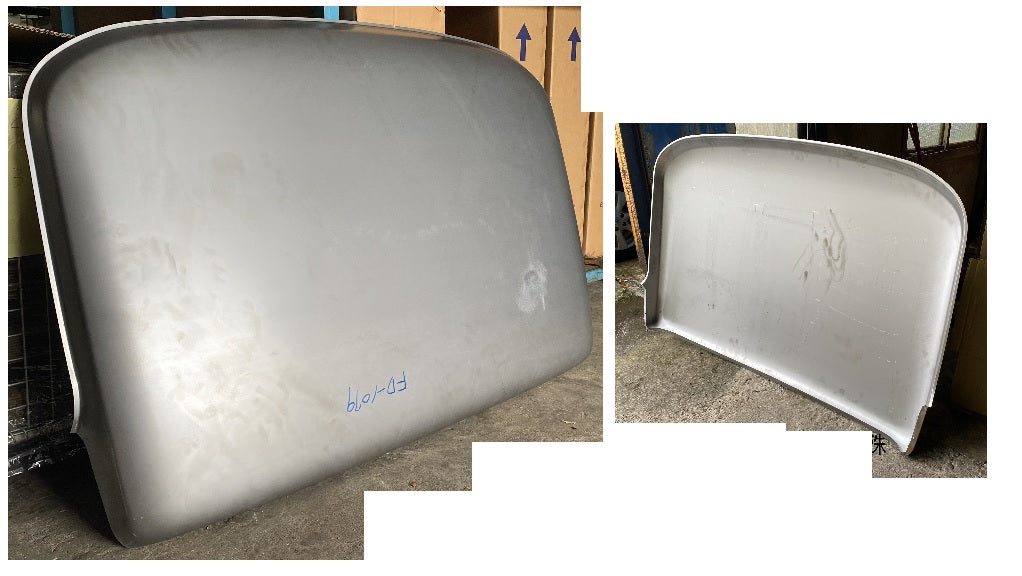 Ford Truck ROOF PANEL,OUTER 67-72 (STEEL)(PTD-BLACK)