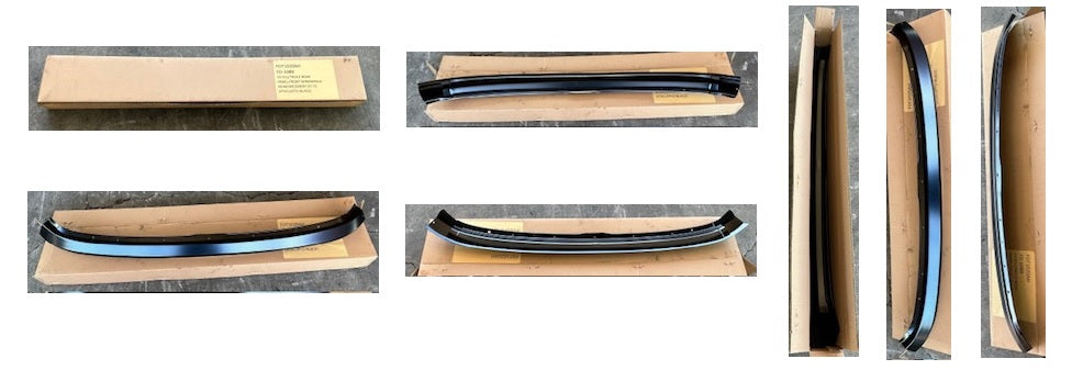 Ford Truck ROOF PANEL,FRONT WINDSHIELD REINFORCEMENT 67-72 (STEEL)(PTD-BLACK)