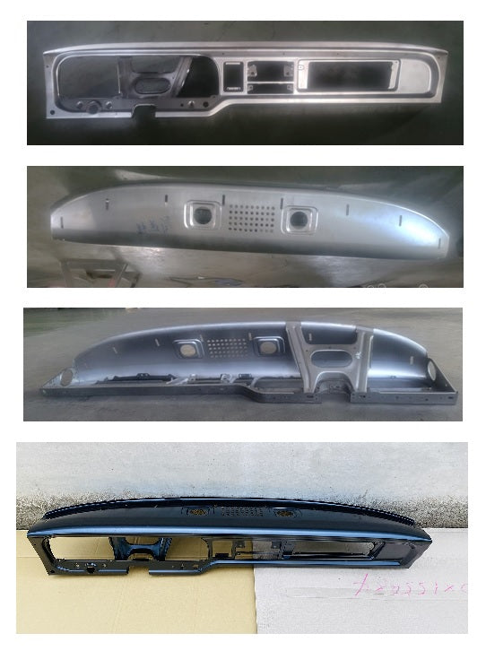 Ford Truck DASH PANEL 67-72 (STEEL)(PTD-BLACK)