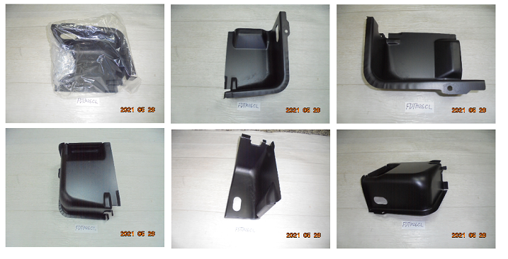 Ford Truck COWL END PATCH PANEL 67-72 LH (STEEL)(PTD-BLACK)