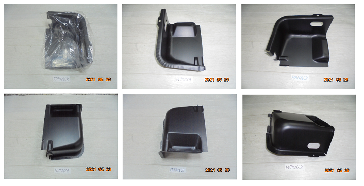Ford Truck COWL END PATCH PANEL 67-72 RH (STEEL)(PTD-BLACK)