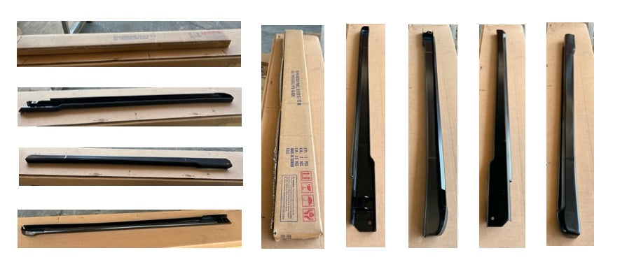 Ford Truck ROCKER PANEL,OUTER 67-72 LH (O.E. TYPE)(STEEL)(PTD-BLACK)