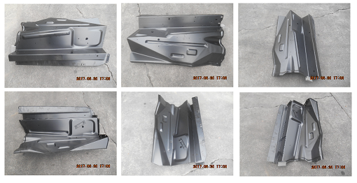 Ford Truck F/FENDER APRON 67-72 RH (STRAIGHT 6 CYL.)(SMALL BLOCK 8 CYL.)(INNER FENDER)(STEEL)(PTD-BLACK)