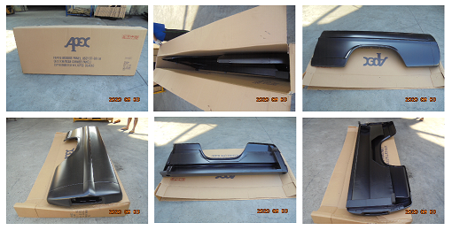 Ford Truck BEDSIDE PANEL,ASSY 67-69 LH (6.5')(W/REAR CORNER PANEL)(STYLESIDE)(STEEL)(PTD-BLACK)