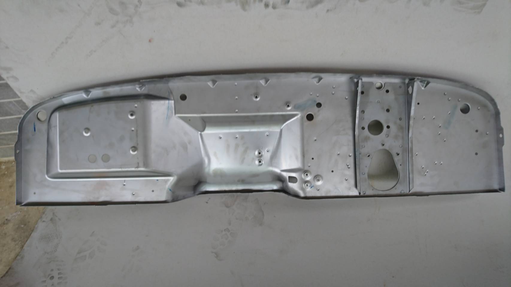 Ford Truck FIREWALL 67-72 (STEEL)(PTD-BLACK)