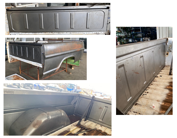 Ford Truck BED FRONT PANEL 67-72 (THICKNESS: 1.6MM)(STEEL)(PTD-BLACK)