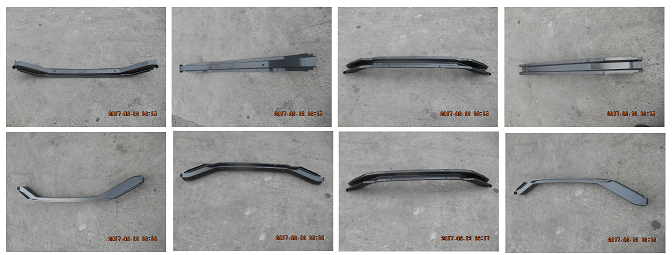 Ford Truck CAB FLOOR CROSSMEMBER,REAR 67-72 (CAB FLOOR SUPPORT BRACE)(STEEL)(PTD-BLACK)